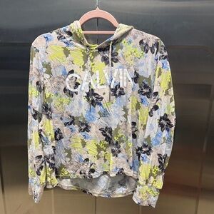 Calvin Klein Multicolor Floral Hoodie